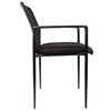 Officesource Crossway Collection Side Chair with Black Frame 2029FBK